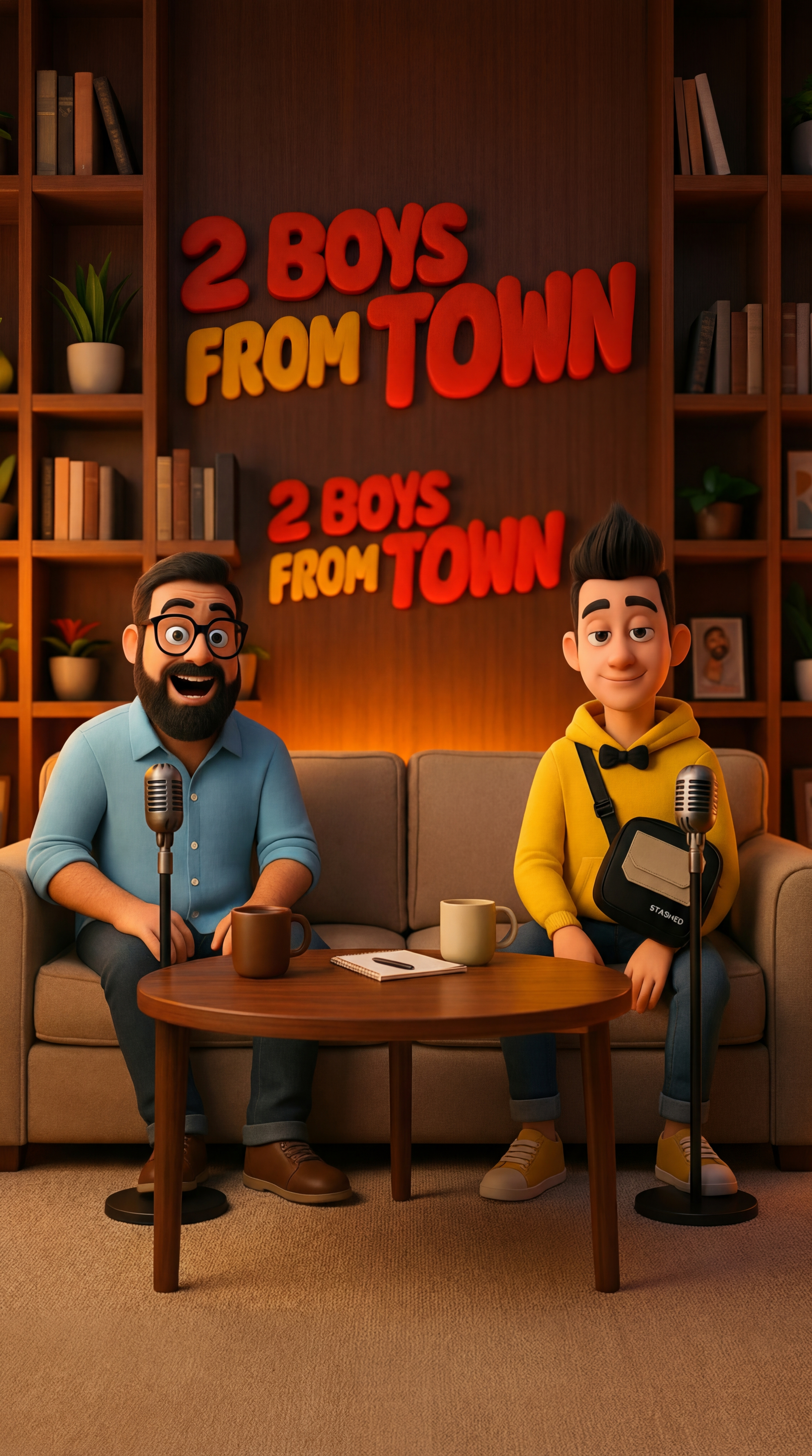 2BFT founders podcast set.